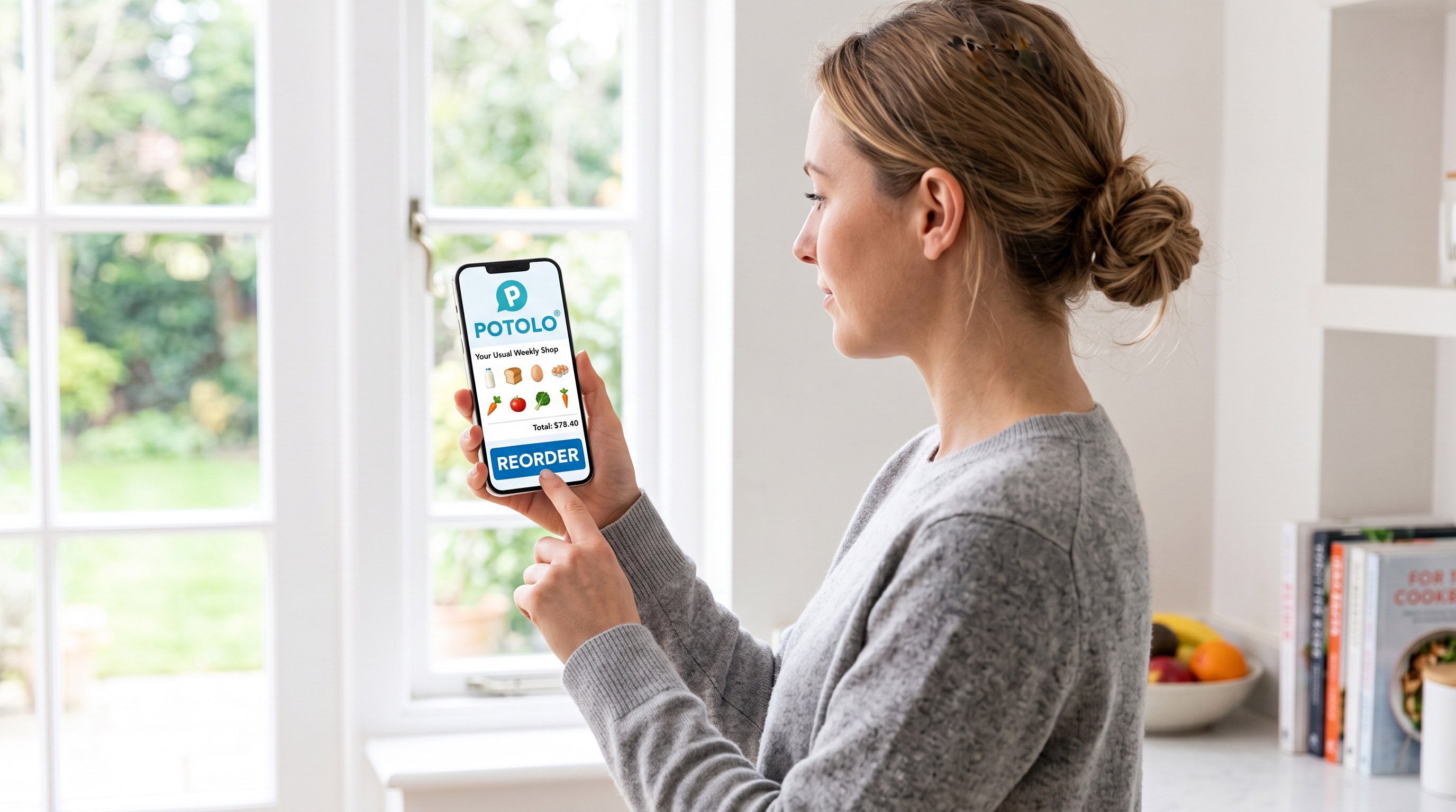 Your grocery store in your pocket with the Potolo Grocery app