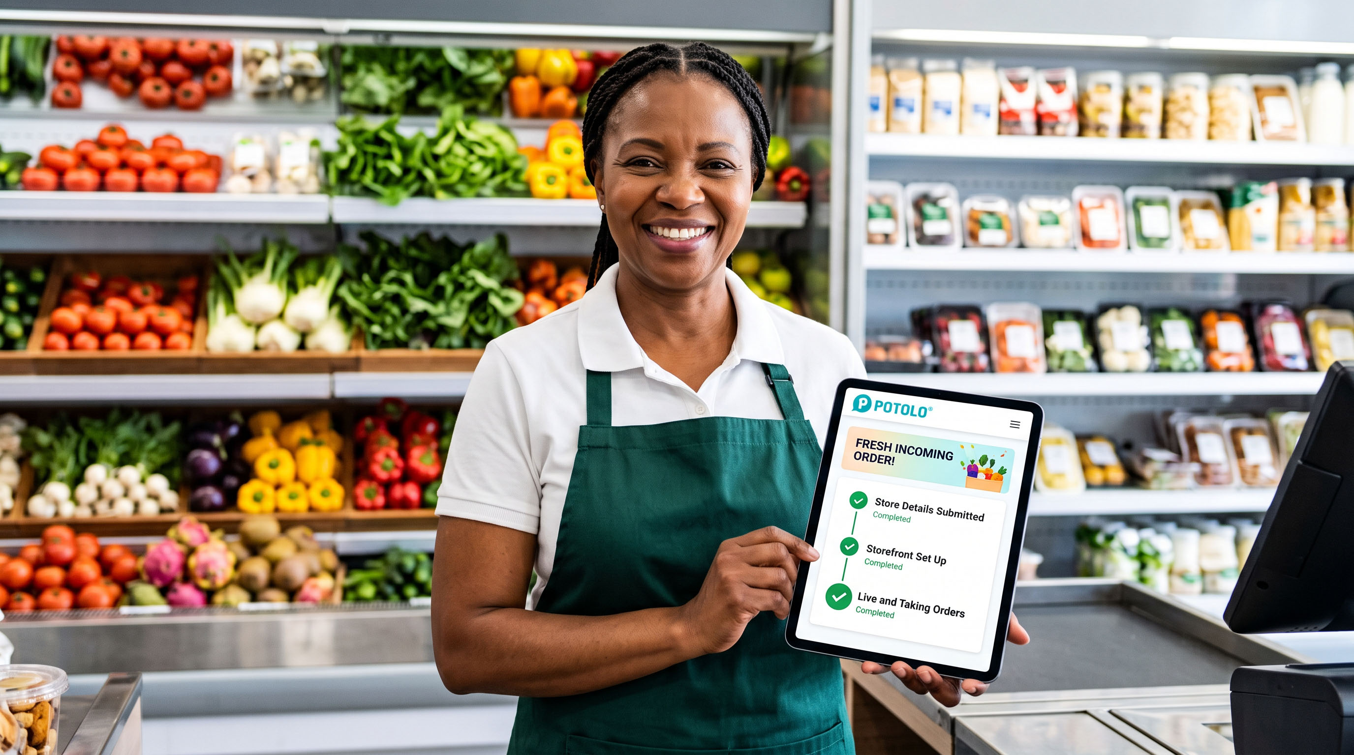 Grocery store going live on Potolo in days, not months